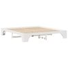 vidaXL Cadre de lit Blanc 180 x 200 cm Pin massif
