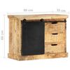 vidaXL Buffet 80x30x60 cm Bois de manguier solide