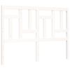 vidaXL Cadre de lit sans matelas blanc 120x200 cm bois de pin massif