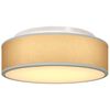 vidaXL Lampe de plafond Gris 38 x 38 x 13,5 cm tissu