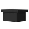 vidaXL Table basse noir 100x55x40 cm bois d'ing&eacute;nierie