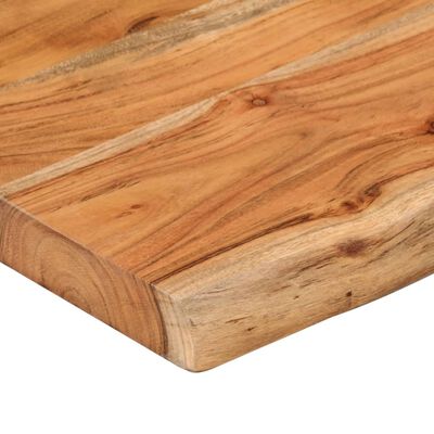 vidaXL Dessus de table 110x40x2,5 cm rectangulaire bois massif acacia