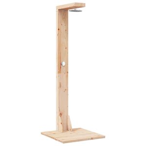 vidaXL Douche d'ext&eacute;rieur 210 cm Naturel