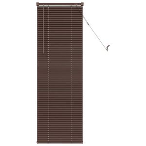 vidaXL Store V&eacute;nitien Marron fonc&eacute; avec motif 150 x 40 cm 25 mm PVC