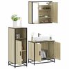 vidaXL Ensemble de meubles de salle de bain 3 pcs chêne sonoma
