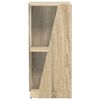 vidaXL &Eacute;tag&egrave;re lat&eacute;rale Ch&ecirc;ne Sonoma 33 x 32 x 70,5 cm