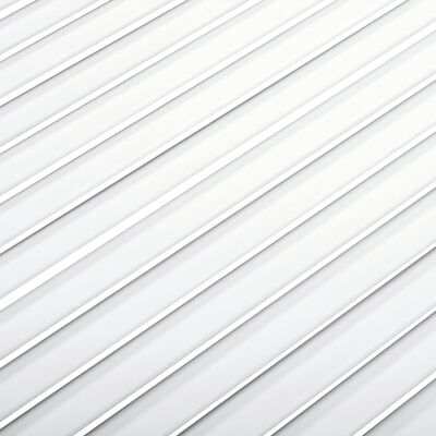 vidaXL Portes d'armoire à persiennes 2 pcs blanc 69x49,4 cm pin massif