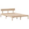 vidaXL Cadre de lit sans matelas 160x200 cm bois massif de pin