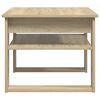 vidaXL Table basse Ch&ecirc;ne Sonoma 64 x 54 x 44 cm Bois d'ing&eacute;nierie
