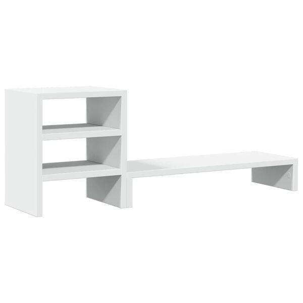 vidaXL Support de moniteur et organisateur de bureau bois d'ing&eacute;nierie