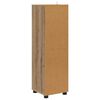vidaXL Cabinet de salle de bain Ch&ecirc;ne artisanal 30,5 x 30 x 101 cm
