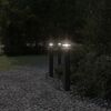 vidaXL Lampadaire d'ext&eacute;rieur noir 80 cm aluminium