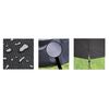 Happy People Housse pour salon de jardin Deluxe 200x160x80 cm gris