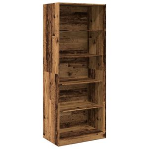vidaXL Garde-robe vieux bois 80x50x200 cm bois d'ing&eacute;nierie