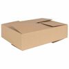 vidaXL Bo&icirc;te Pliable 50 pi&egrave;ces Naturel 40 x 30 x 10 cm Carton