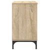 vidaXL Meuble de Lavabo de Salle de Bain avec stockage Ch&ecirc;ne Sonoma