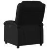vidaXL Fauteuil de massage inclinable &eacute;lectrique noir similicuir