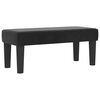 vidaXL Lit &agrave; ressorts avec matelas Noir 90 x 200 cm Velours