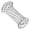 vidaXL Corde de bateau tress&eacute; Blanc 4 mmx25 m Polyester