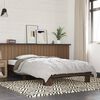 vidaXL Cadre de lit sans matelas ch&ecirc;ne marron 90x190 cm