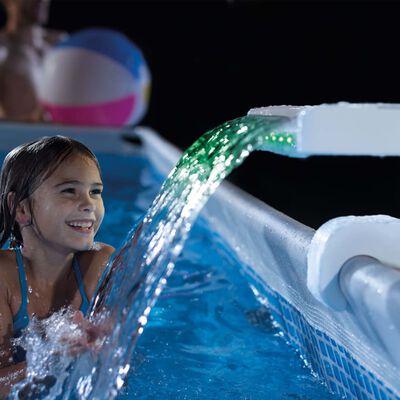 Intex Cascade de piscine LED multicolore 28090
