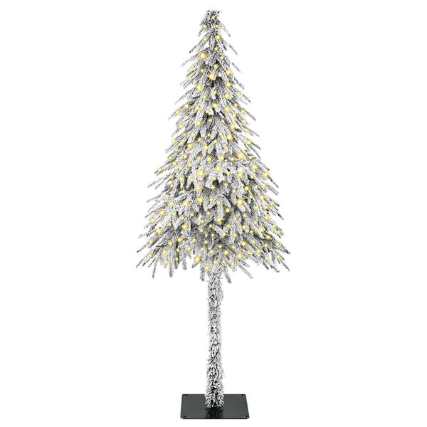 vidaXL Sapin de No&euml;l avec 300 LED Blanc 180 cm PE et Acier