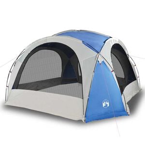 vidaXL Tente de r&eacute;ception bleu imperm&eacute;able