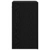vidaXL Meuble TV mural 2 pcs Chêne noir 30,5 x 30 x 60 cm
