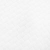vidaXL Coussin de sommeil Uni Blanc 60 x 37 x 12,5 cm