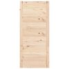vidaXL Porte de grange 90x1,8x204,5 cm Bois massif de pin