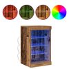 vidaXL Buffet LED Bois ancien 41 x 37 x 67 cm Bois d'ing&eacute;nierie