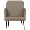 vidaXL Fauteuil Cappuccino 61x78x80 cm Similicuir