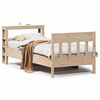 vidaXL Cadre de lit sans matelas 75x190 cm bois de pin massif