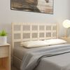 vidaXL T&ecirc;te de lit 165,5x4x100 cm Bois massif de pin