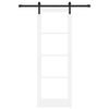 vidaXL Porte coulissante ORKDAL Blanc 73,5 x 211 cm