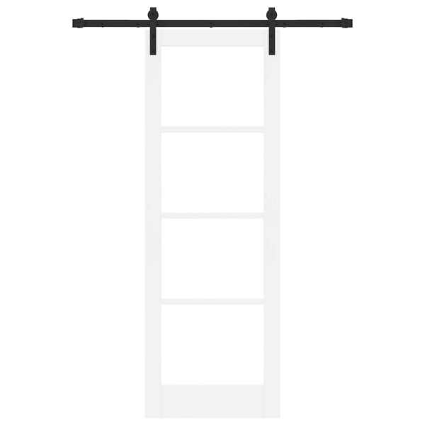 vidaXL Porte coulissante ORKDAL Blanc 73,5 x 211 cm