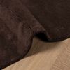 vidaXL Tapis de surface Carr&eacute; HUARTE Marron 240 x 240 cm Polyester