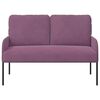 vidaXL Canap&eacute;s avec coussin 110cm Pourpre Contreplaqu&eacute;