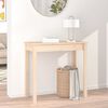 vidaXL Table console 80x40x75 cm Bois massif de pin