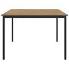 vidaXL Table de salle &agrave; manger / Table de repas M&Eacute;TAL