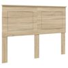 vidaXL T&ecirc;te de lit Ch&ecirc;ne Sonoma 100 cm Bois d&rsquo;ing&eacute;nierie