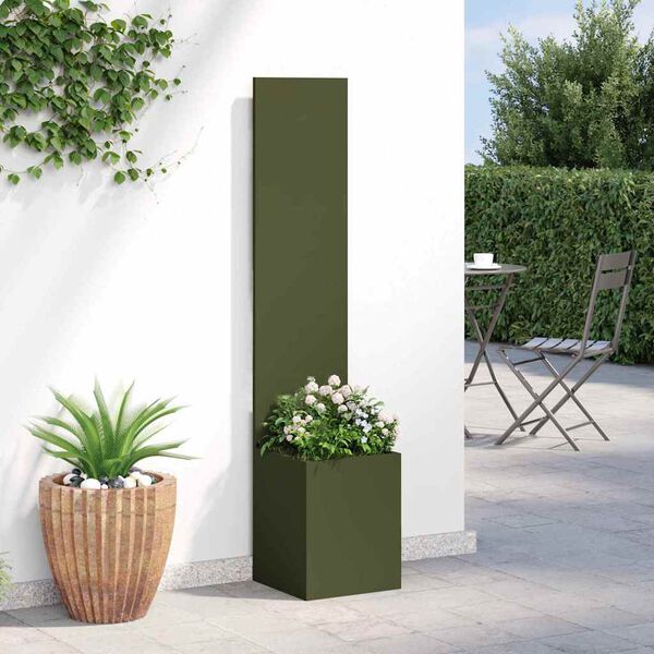 vidaXL &Eacute;cran de confidentialit&eacute; de jardin Vert olive 32 x 140 cm