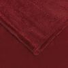 vidaXL Jet&eacute; Rouge Bordeaux 150 x 200 cm Toison