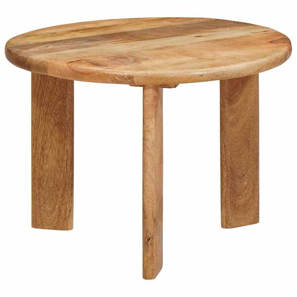 vidaXL Tables basses gigognes 2 pcs Marron Bois de mangue massif