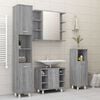 vidaXL Armoire de bain Sonoma gris 30x30x95 cm Bois d'ing&eacute;nierie