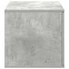 vidaXL Armoire de rangement 2 pcs Gris b&eacute;ton 108 x 41 x 40 cm