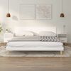 vidaXL Tables de chevet 2 pcs Blanc 40x35x47 cm