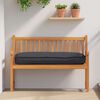vidaXL Coussin pour assise / dossier de palette Noir 120 x 50 x 12 cm