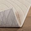 vidaXL Tapis de surface PALMERAS Beige 170 x 120 cm Polyester