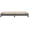 vidaXL Cadre de lit sans matelas gris 120x190 cm similicuir